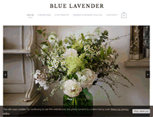 Tablet Screenshot of blue-lavender.com